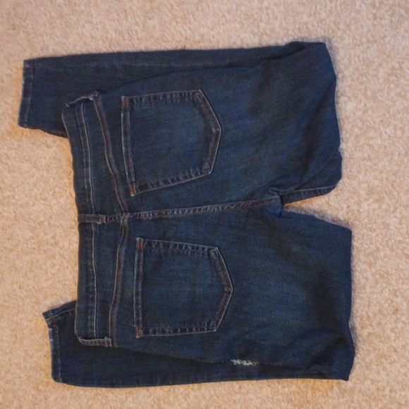 Free People Destroyed Blue Jeans sz 31 - Picture 5 of 9